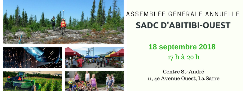 24e Assemblée générale annuelle de la SADC d&rsquo;Abitibi-Ouest