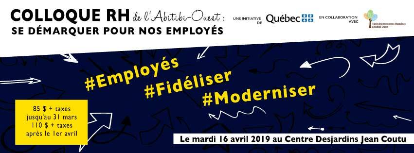 Invitation à la 2e édition du Colloque RH de l&rsquo;Abitibi-Ouest