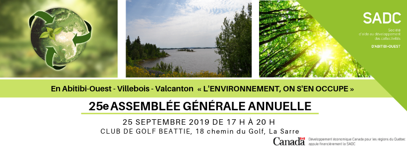 25e Assemblée générale annuelle de la SADC d&rsquo;Abitibi-Ouest