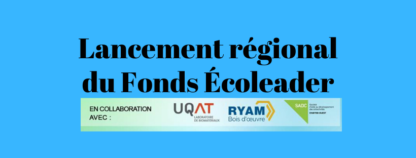 Lancement régional du Fonds Écoleader