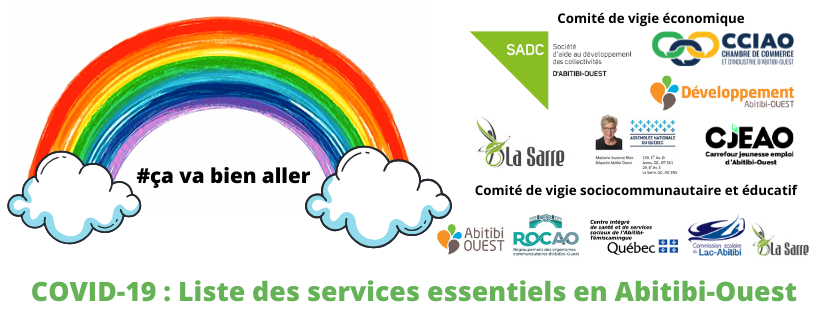 En Abitibi-Ouest, outre les services essentiels, les activités économiques reprennent progressivement