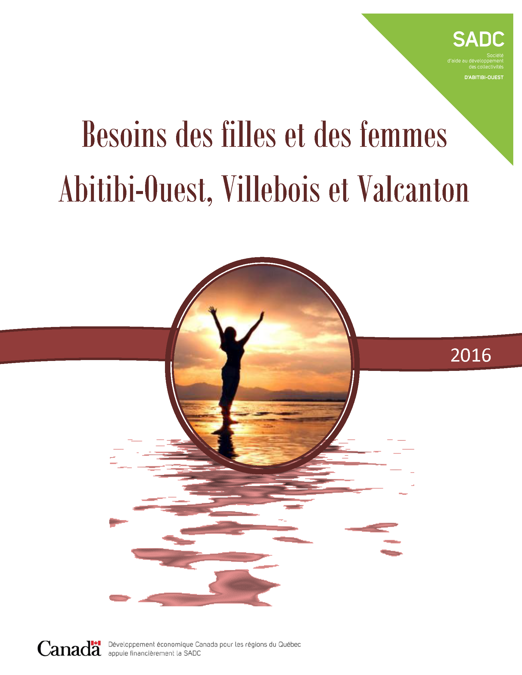 Besoins des filles et des femmes AO, VVB