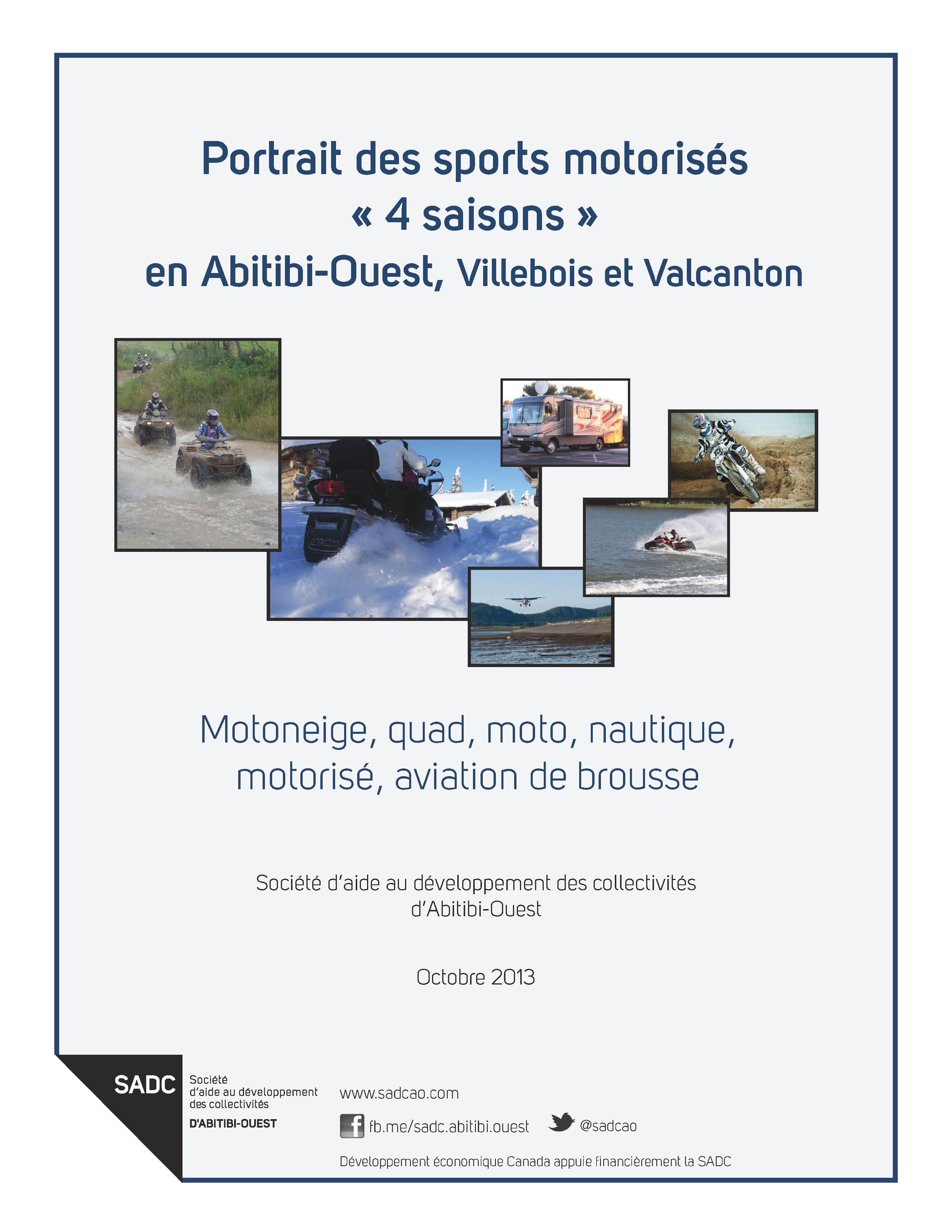 Portrait des sports motorisés « 4 saisons » AO, VVB