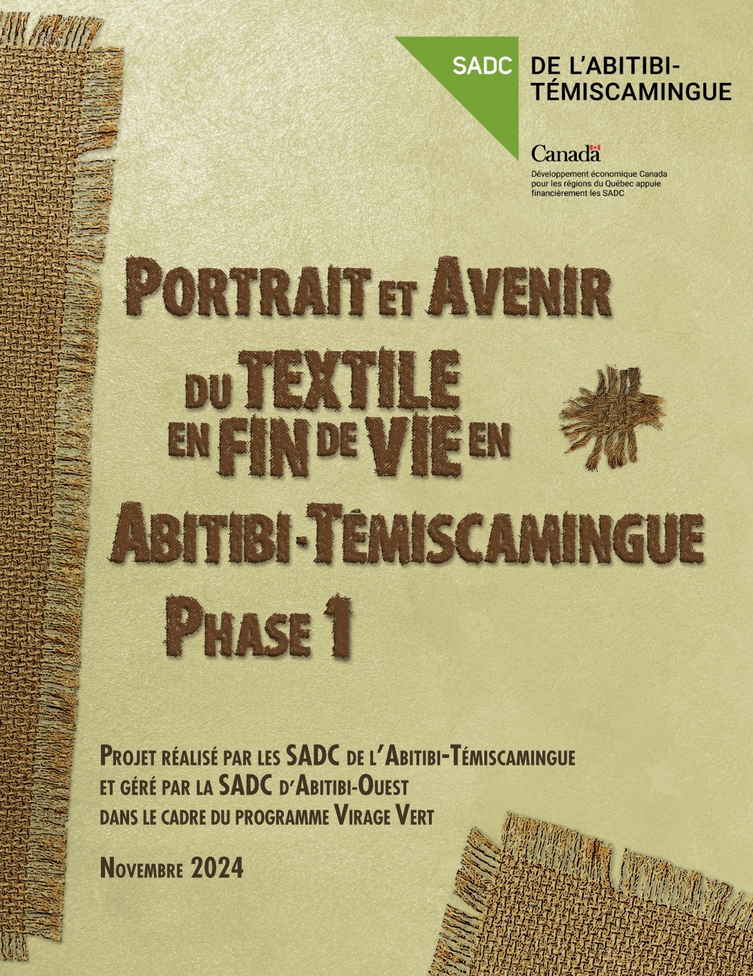 Portrait textile fin de vie