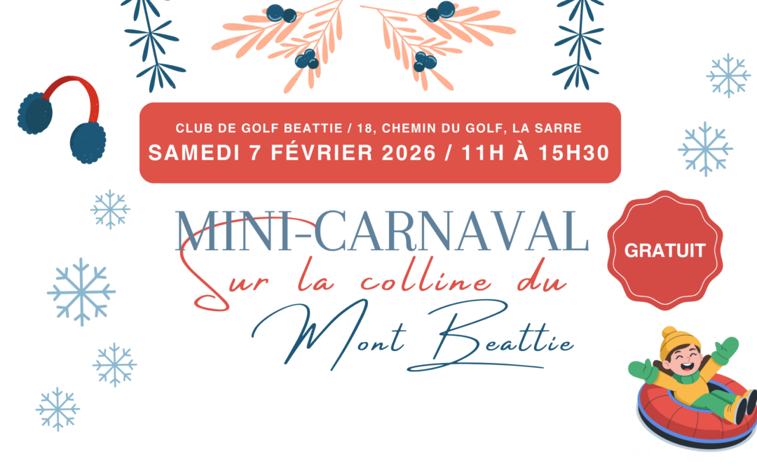 Le Mini-Carnaval sur la colline du Mont Beattie est de retour!