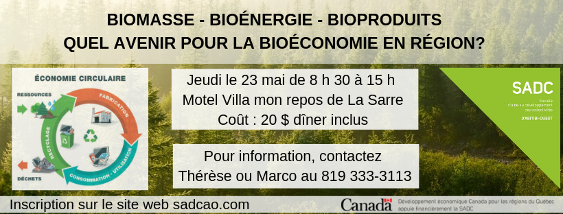 11e activité biomasse à La Sarre